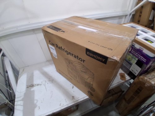 EUHOMY Electric Cooler Car Refrigerator - 12V - 53QT - BLACK (MODEL: cf018-50bl-caeh) image 8