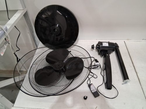 BLACK + DECKER STAND FAN WITH REMOTE - 16" DIAMETER - BLACK (MODEL: BFSR16B-01) image 2
