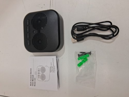 Rechargeable Ultrasonic Anti Barking Device for Dogs, 15KHz-30KHz,  for Indoor & Outdoor Use - BLACK image 2