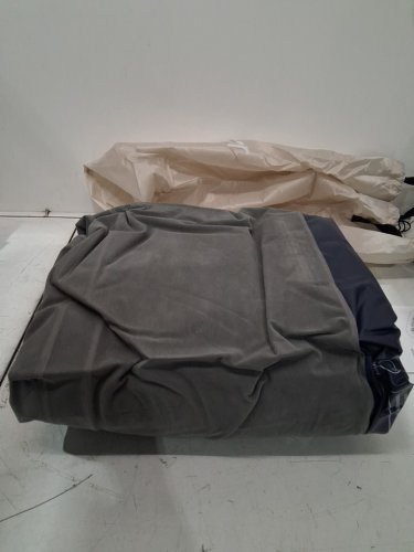 Lewondr Air Mattress with Built in Pump & carry bag - 13" - Queen - 550lbs capacity - GREY image 3