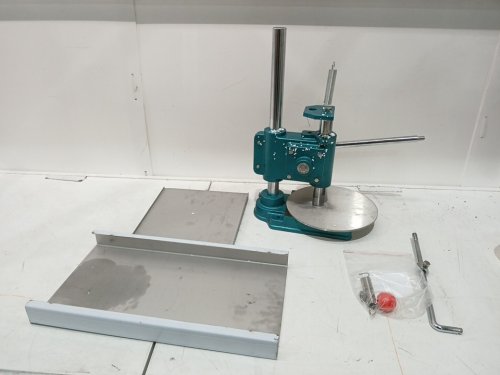 GARVEE MANUAL Pizza Dough Press Machine - 9.5" - SILVER/GREEN (MODEL: PHK_33Q8EFAQ) image 3