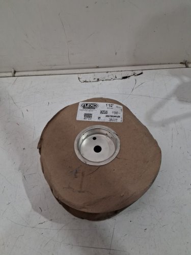 FLEXO metal braid TINNED COPPER roll - 18.7LBS - 38.1MM - 1 1/2" Diameter - silver (model: MBN1.50SV) image 2