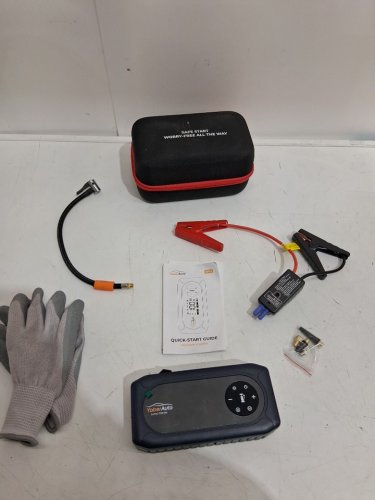 yaberauto all in one car jump starter - 150psi - 12v input - black (model: ap02) image 3