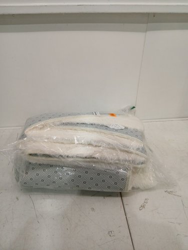 Fluffy non-slip SHAG PLUSH Area Rug  - 4ft x 6ft - WHITE image 2