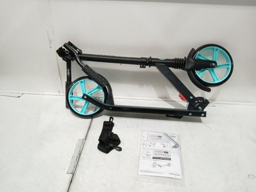 WAYPLUS Foldable, Lightweight Kick Scooter with 4 Adjustable Levels - UP TO 240LBS - AQUA - (MODEL: B09ZY6M8XH) image 5