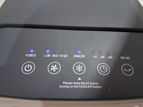 3-IN-1 PORTABLE 60° OSCILLATING AIR CONDITIONER/COOLER WITH REMOTE - 3 SPEEDS - 5.5L - WHITE(MODEL: BW-102YF) image 6
