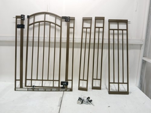 Summer Infant Multi-Use Decorative Extra Tall Safety Pet and Baby Gate - 28.5'-48' x 36'' - brown (model: ‎07600CZ) image 3