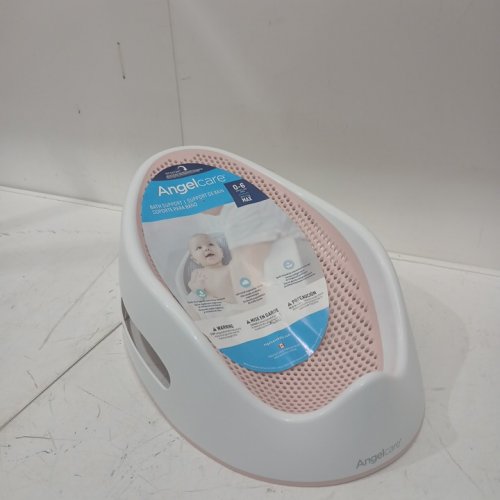 ANGELCARE BABY BATH SUPPORT - 0 to 6M/20LBS MAX - PINK/white (MODEL: ‎ST-01-PK-CA / i000547 ) image 2