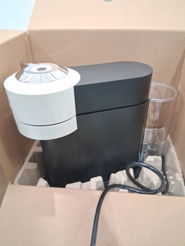 NESPRESSO BY delonghi VERTUO NEXT single serve ESPRESSO & coffee MACHINE - WHITE/BLACK (MODEL: ENV120WCA) image 6