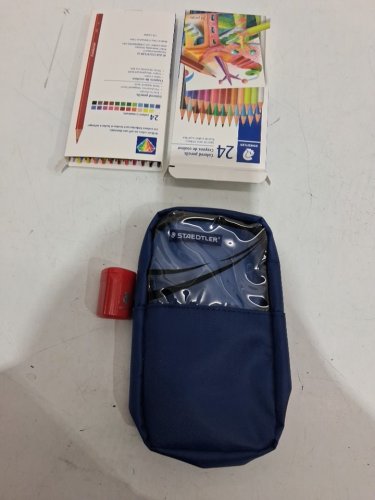 50PC STAEDTLER colouring pencil set - with pencil cases and sharpeners - assorted colours (model: 2464444) image 3