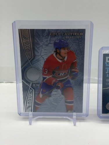 2 COLE CAUFIELD UPPER DECK ICE 2025-26 75PNT CARDS image 2
