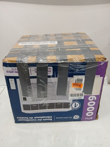ge Electronic Window Air Conditioner - 6000btu - up to 250sq.ft - 16.4" x 13.4" x 12.6" - white (model: AWCS06BWFC) image 3