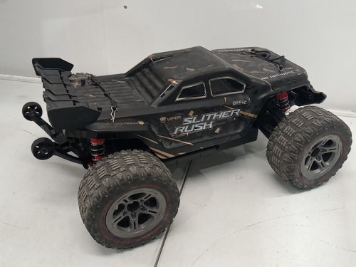 deerc all terrain Brushless rc monster truck - 1:10 scale - 60km/h 4wd - 2.4ghx - black - (model:209e) image 9