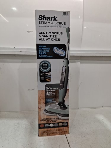 SHARK STEAM & SCRUB ALL-IN-ONE HARD FLOOR STEAM MOP - 1120W - TEAL/BLACK (MODEL: S8001C) image 5