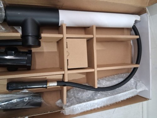Pfister Fullerton Pull Down Kitchen Faucet - black (MODEL:f-529-7ftb) image 4