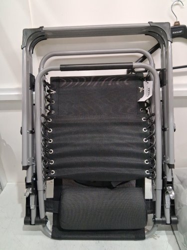 VEVOR Zero Gravity Recliner Lounge Chair - 26" - grey (model:hqb-fan002) image 4