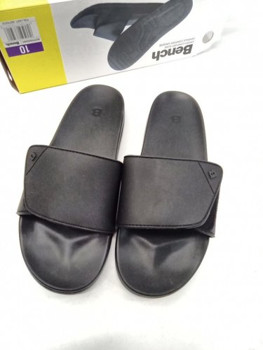 unisex BENCH COMFORT SLIDES - 10 - black - (style: 8879010) image 2