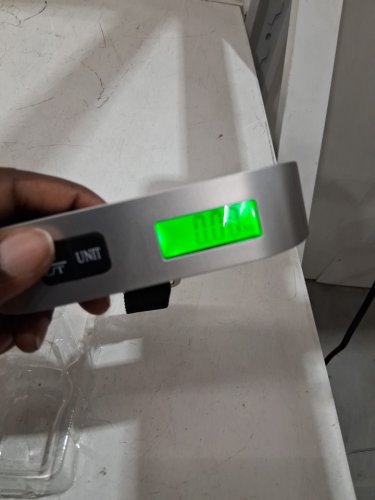 Portable Electronic Digital Luggage scale - 110lbs max - grey image 4
