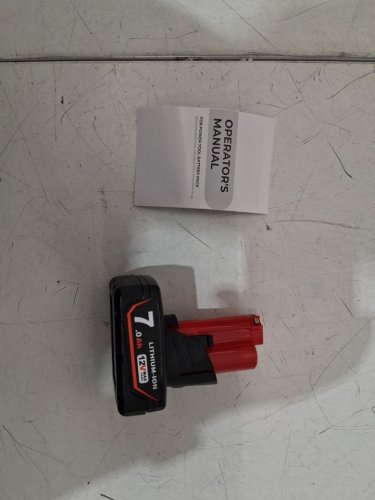 power tool batteries replacement spare battery for Milwaukee tools - 12v - 7.0ah - red / black (model: mwl1806) image 3