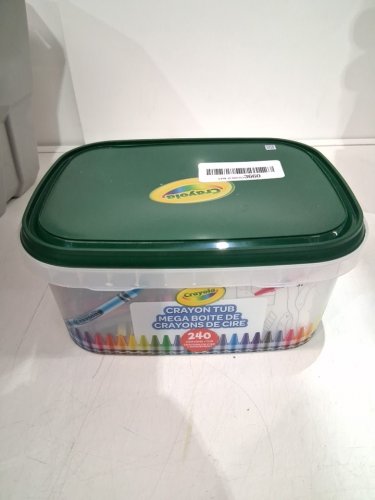 189pk Crayola Crayon tub - multicoloured image 2