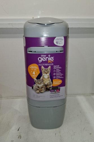LITTER GENIE PAIL STYLE CAT LITTER WASTE DISPOSAL SYSTEM - 23.7L - GREY - (MODEL: 6665941000399) image 2