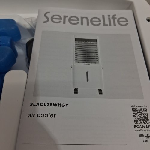SereneLife portable Evaporative Air Cooler Fan with WiFi app and remote control - white (model: SLACL25WHGY) image 9