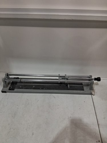 King Canada Tile Cutter Dual chrome-plated steel - 24" - SILVER/BLUE  (MODEL: KC-24TC) image 3