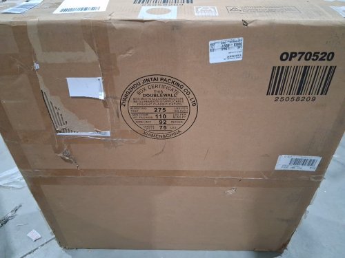 COSTWAY PROPANE GAS CERAMIX FIRE PIT TABLE - 50,000 BTU - 25" x 30" - Grey/Black (MODEL: OP70520) image 7