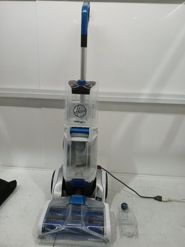 Hoover SmartWash Automatic Upright Carpet Cleaner with IntelliSense Push-Forward, 8ft Hose - white (MODEL: FH52007VCD) image 4