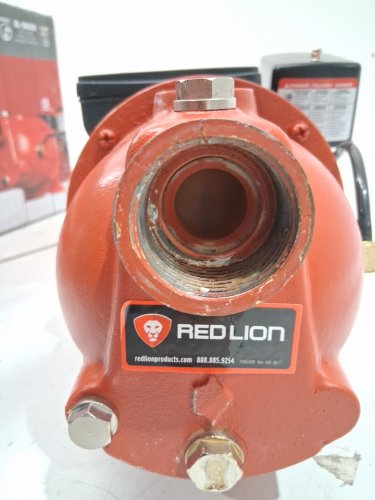 REDLION SHALLOW WELL JET PUMP - 12.6GPM - 1/2 HP - red/black (MODEL: RL-SWJ50) image 8