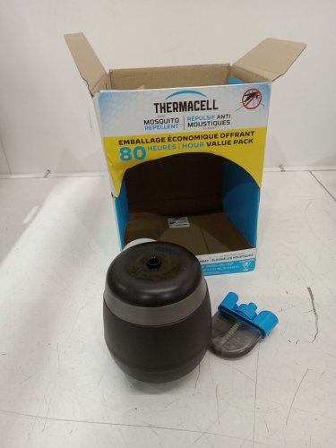 Thermacell Recharegable Repeller with Repellent Cartridge AND 1USB Cable UPTO 80 Hours of Mosquito Protection - BLACK (MODEL: 6699556) image 2