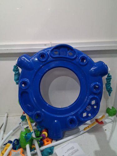 Baby Einstein Neptune's Ocean Discovery Jumper with Adjustable Height - 15+ multi-sensory toys/activities - 4 languages - Multi-colour (Model: 10455) image 4