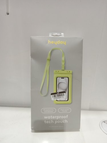 Heyday Waterproof Tech Pouch - up to 6.7" devices - Pastel Lime (Model: 080 08 6126) image 2