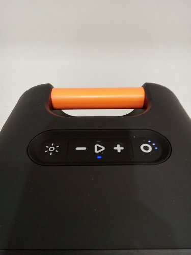 SKULLCANDY Stomp XL Wireless Bluetooth Party Speaker - Integrated Carry Handle​, IPX5 water resistance, 12-hour battery life - BLACK ORANGE (MODEL:2SKSK1851/4449801) image 4