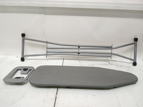 Multi-Function Mesh ironing Board - 14" x 43" - Grey image 3