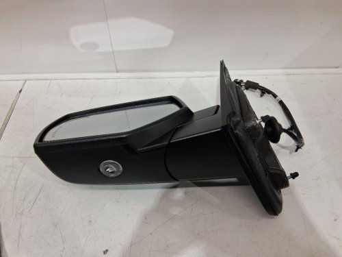 TRQ Driver Side View Mirror Assembly Power Heated Turn Signal Puddle Light Memory Chrome Power Folding - for various CHEVROLET models - black/CHROME (model: MRA06847) image 5