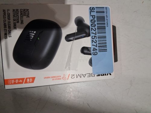 JBL Vibe Beam 2 True Wireless Noise Cancelling Earbuds- BLACK image 2