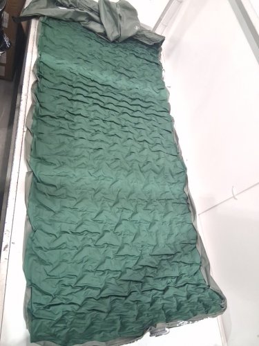 sugarlake gear CO. 3d self-inflating camping sleeping pad - 300LB CAP - 77.9" x 26.7" x 4" - green (model: 1996815) image 3