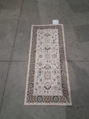 2PC WASHLUXE AREA RUG & RUNNER SET - 5FT X 7FT & 2.25FT X 5FT - BEIGE/BROWN/BLACK (MODEL: 2046294) image 3