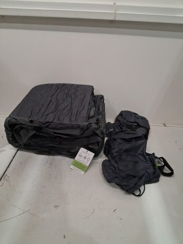 HIKENTURE SELF INFLATING ALL SEASONED SLEEPING PAD CAMPING MATTRESS WITH CARRY BAG - R-VALUE 10.9 - exceptional cold resistance -  75" X 27" X 3.9'' - GREY - (MODEL: 1190-C) image 3