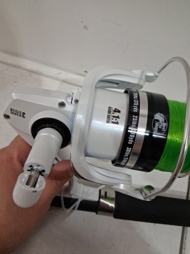 BPS King Kat Rod and Reel Spinning Combo - 4:4:1 - heavy action - 10ft (model: CBK1080HS-2) image 3