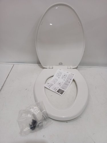 BEMIS slow close easy clean toilet seat - Elongated 18.5" - White - ( model: 7300SLEC 000 ) image 3