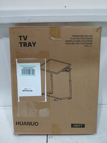 HUANUO Adjustable folding tv tray table - grey (model: ‎HNTT) image 2