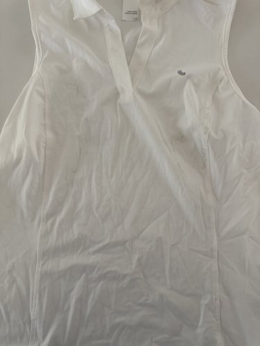 women's lole sleeveless polo shirt - large - WHITE (style: 1957652) image 2