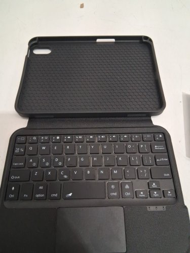 unbranded ipad mini keyboard case 2021 - 2024 for 8.3'' screen - black (model:q/jms 001-2018) image 4