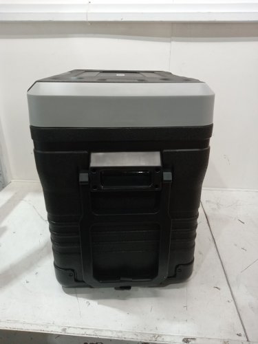 EUHOMY Dual Zone Portable Car Fridge Freezer  LED Digital Display and built-in wheels and handles - 50l  - 100v - Black / Grey (Model:CF003-50BL-CAEH) image 9