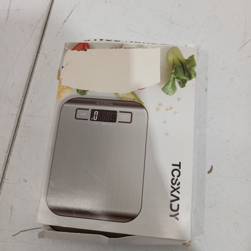 digital/electronic kitchen scale - silver image 2