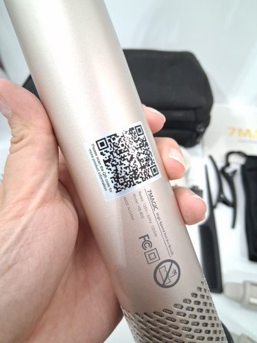 7magic high speed hair dryer brush and 6 in 1 styler - 110 volts - 1200 watts - gold - (model: HB-800) image 8