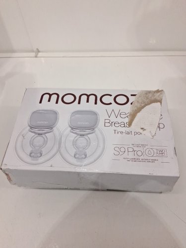 momcozy wherever wearable breast pumps - white (model: s9 pro) image 2