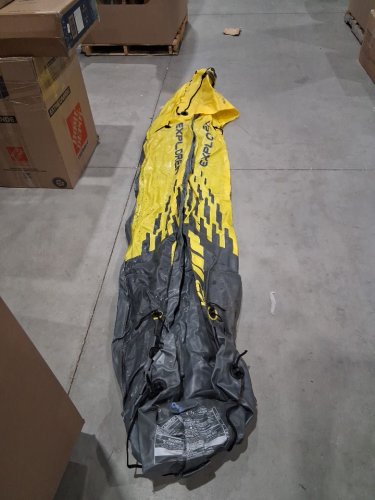 INTEX EXPLORER K2 2-PERSON INFLATABLE KAYAK SET WITH ALUMINUM OARS & PUMP - YELLOW (MODEL: 68307EP) image 5